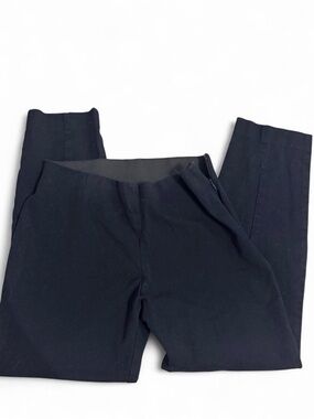 Black Stretch Ponte Skinny Pants/ Trousers